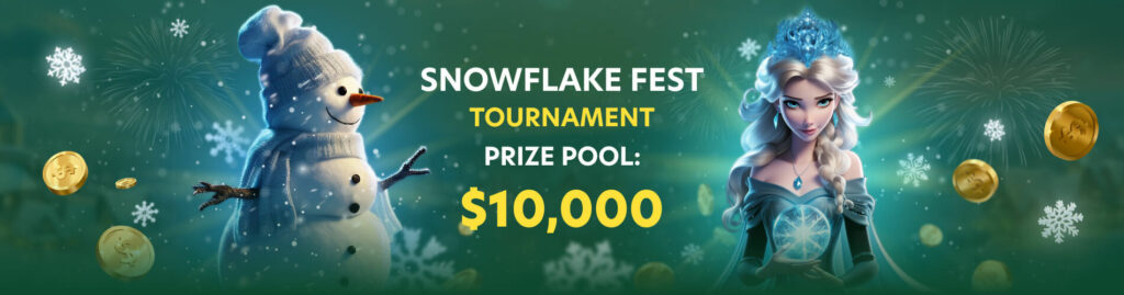 Snowflake Fest Tournament at Golden Crown Casino